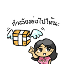 HMTS - Girl Seller Stamp shirt（個別スタンプ：20）