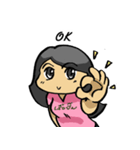 HMTS - Girl Seller Stamp shirt（個別スタンプ：22）