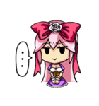 ピンクと彼女の幸せな良きパートナー（個別スタンプ：10）