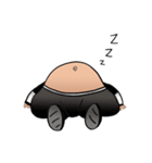 Mr. Black Hat and His Facial Expressions（個別スタンプ：14）