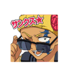 爆踊YO-YO！！ガッツジ（個別スタンプ：6）