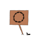 看板文字（個別スタンプ：19）