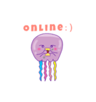 Aya the Jellyfish（個別スタンプ：17）