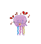 Aya the Jellyfish（個別スタンプ：23）