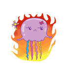 Aya the Jellyfish（個別スタンプ：36）
