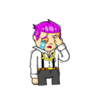 Mr Serious（個別スタンプ：16）