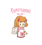 Wawa The Sales Girl（個別スタンプ：22）