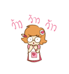 Wawa The Sales Girl（個別スタンプ：23）
