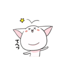 ほぼねこ と ほぼくま（個別スタンプ：16）