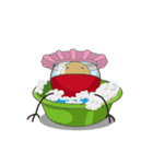 outer space bad guy（個別スタンプ：18）