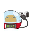 outer space bad guy（個別スタンプ：40）