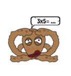 Mischievous Brown Octopus（個別スタンプ：17）