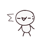 シンプルな顔文字さん（個別スタンプ：23）