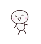 シンプルな顔文字さん（個別スタンプ：26）