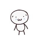 シンプルな顔文字さん（個別スタンプ：27）