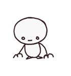 シンプルな顔文字さん（個別スタンプ：31）