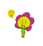Pinky Flower Power（個別スタンプ：5）