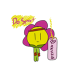 Pinky Flower Power（個別スタンプ：7）