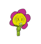 Pinky Flower Power（個別スタンプ：9）