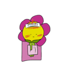 Pinky Flower Power（個別スタンプ：10）