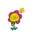 Pinky Flower Power（個別スタンプ：14）