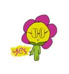 Pinky Flower Power（個別スタンプ：15）