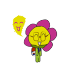 Pinky Flower Power（個別スタンプ：17）