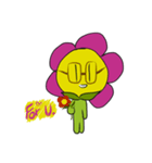 Pinky Flower Power（個別スタンプ：20）
