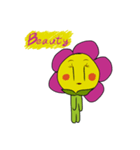 Pinky Flower Power（個別スタンプ：21）