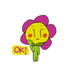 Pinky Flower Power（個別スタンプ：23）