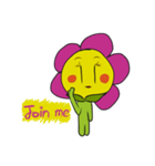 Pinky Flower Power（個別スタンプ：25）