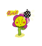 Pinky Flower Power（個別スタンプ：30）