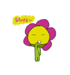 Pinky Flower Power（個別スタンプ：32）
