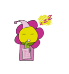 Pinky Flower Power（個別スタンプ：34）