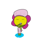 Pinky Flower Power（個別スタンプ：36）
