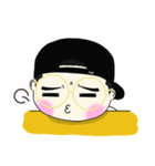 団子の頭の男の子（個別スタンプ：8）
