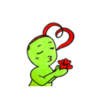 豆丸くん（2）（個別スタンプ：23）