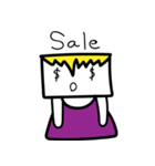 Mr.Square Face（個別スタンプ：8）
