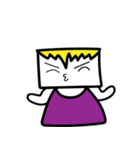 Mr.Square Face（個別スタンプ：15）