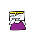 Mr.Square Face（個別スタンプ：17）