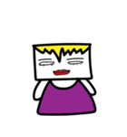 Mr.Square Face（個別スタンプ：19）