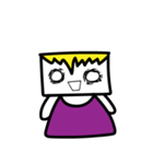 Mr.Square Face（個別スタンプ：20）