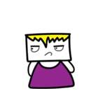 Mr.Square Face（個別スタンプ：21）