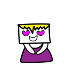 Mr.Square Face（個別スタンプ：25）