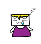 Mr.Square Face（個別スタンプ：32）