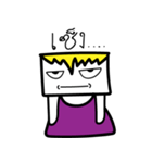 Mr.Square Face（個別スタンプ：37）