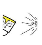 Mr.Square Face（個別スタンプ：40）