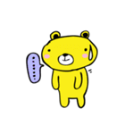 Yellow bear great fun（個別スタンプ：28）