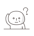 The Expressionless Man（個別スタンプ：2）
