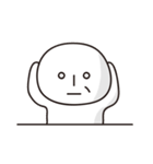 The Expressionless Man（個別スタンプ：11）